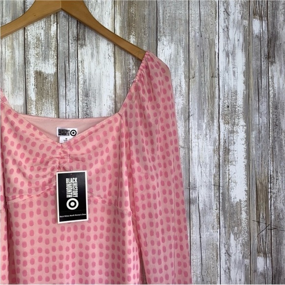 NWT House of Aama A-line Midi Polka Dot Dress For Target - Picture 3 of 7